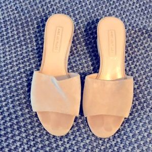 Avec Les Filles suede mules size 7.5